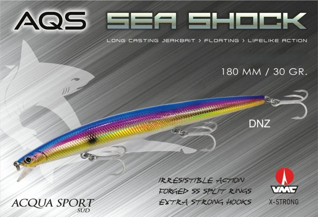 SEÑUELO SEA SHOCK FLOAT CM 18 COLOR DNZ GR.30 AQS