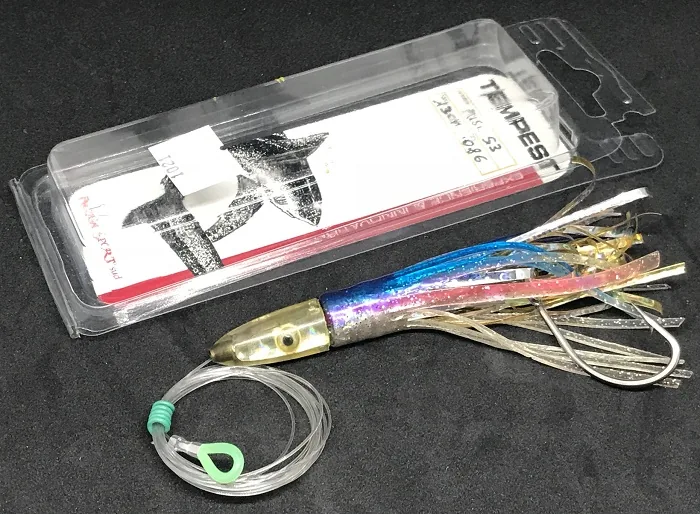 SHINY OVAL HEADS RIGGED CM 13 COLOUR 086 BLUE