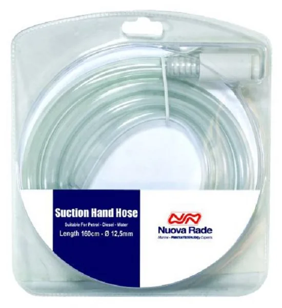 SIFÓN PARA GASOLINA 25mm x 160cm, Blanco