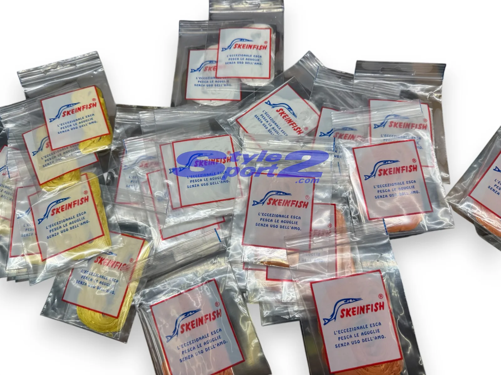 SKEINFISH NORMALES POUR AIGUILLES BS.10 PCS. JAUNES
