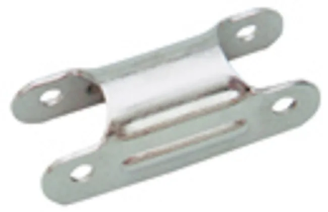 SNODO IN ACCIAIO INOX PER SCALETTE E PLANCETTE TUBO Ø 25 MM.