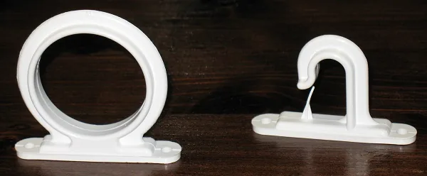 SOPORTE DE CAÑAS PARA TECHO O PARED
