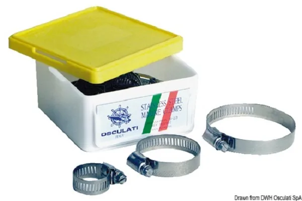 STAINLESS STEEL HOSE CLAMPS MM.16-38