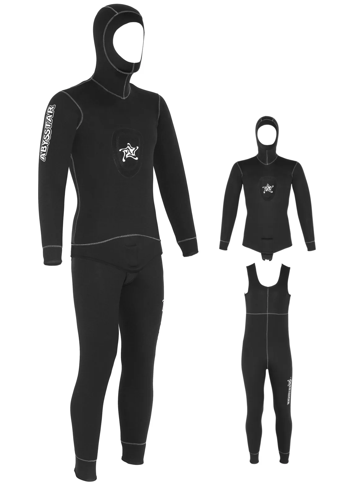 ΣΤΟΛΗ PACIFIC ΧΩΡΙΣ ΦΕΡΜΟΥΑΡ ΜΕΓΕΘΟΣ M - 3 MM (ΜΕ TERMOPLUS) ABYSSTAR
