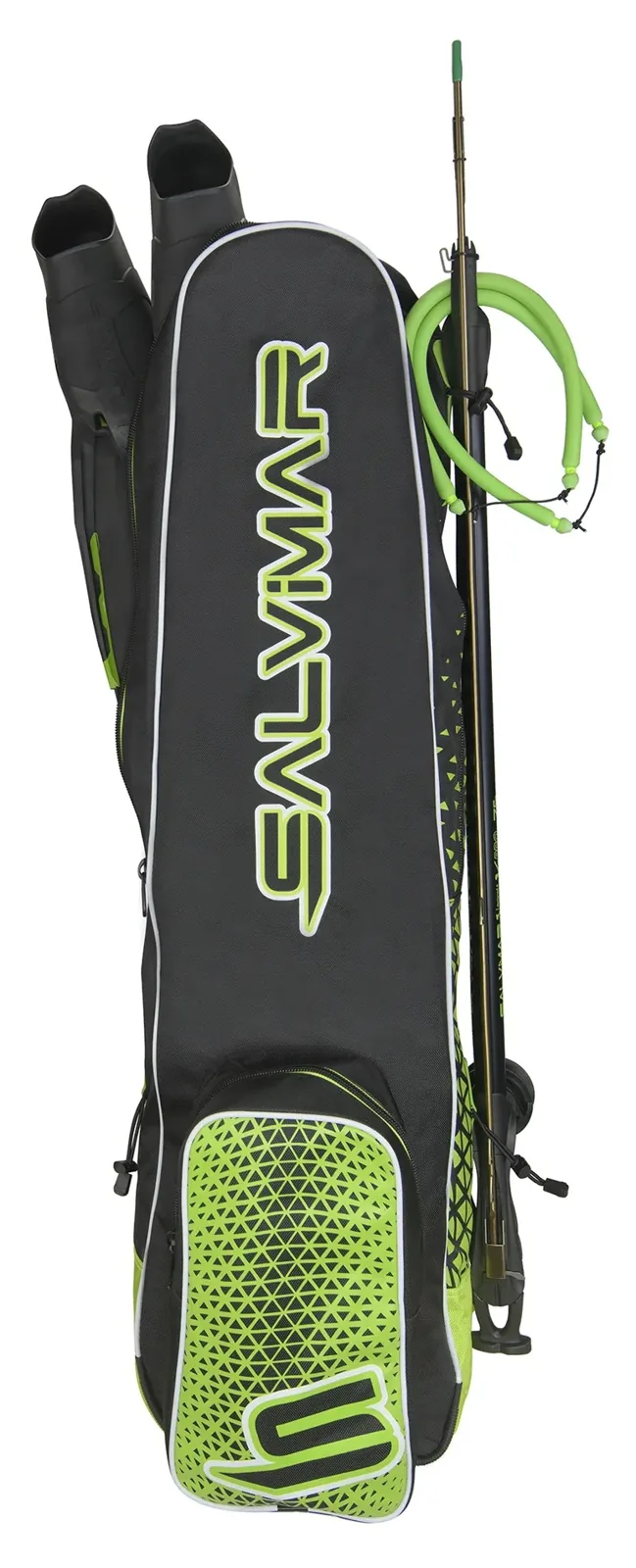 TASCHE FÜR FLOSSEN, SPEARGUN UND FREITAUCHZUBEHÖR SALVIMAR SCHWARZ/GRÜN SALVIMAR