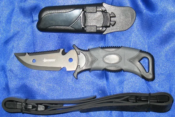 TAUCHERMESSER IMMERSION 8 SCHWARZ GRAU