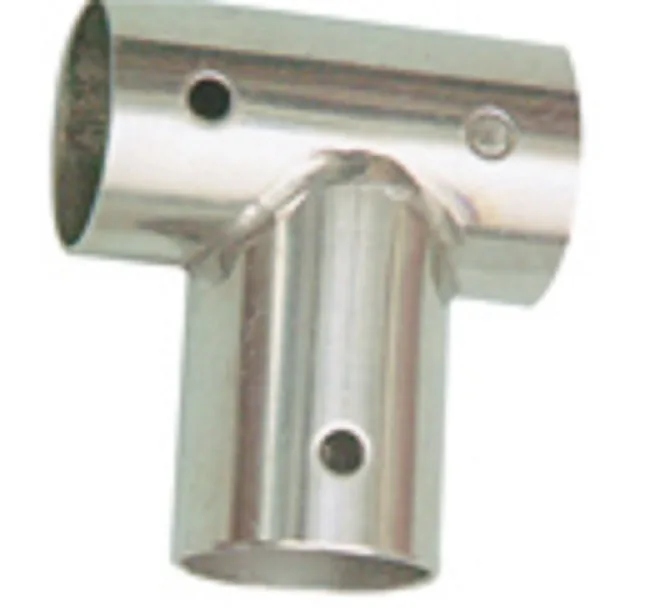 TÉ DROIT 90° MM.22 INOX ESTAMPÉ
