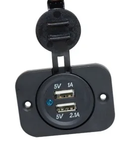 TOMA USB DOBLE EMPOTRABLE