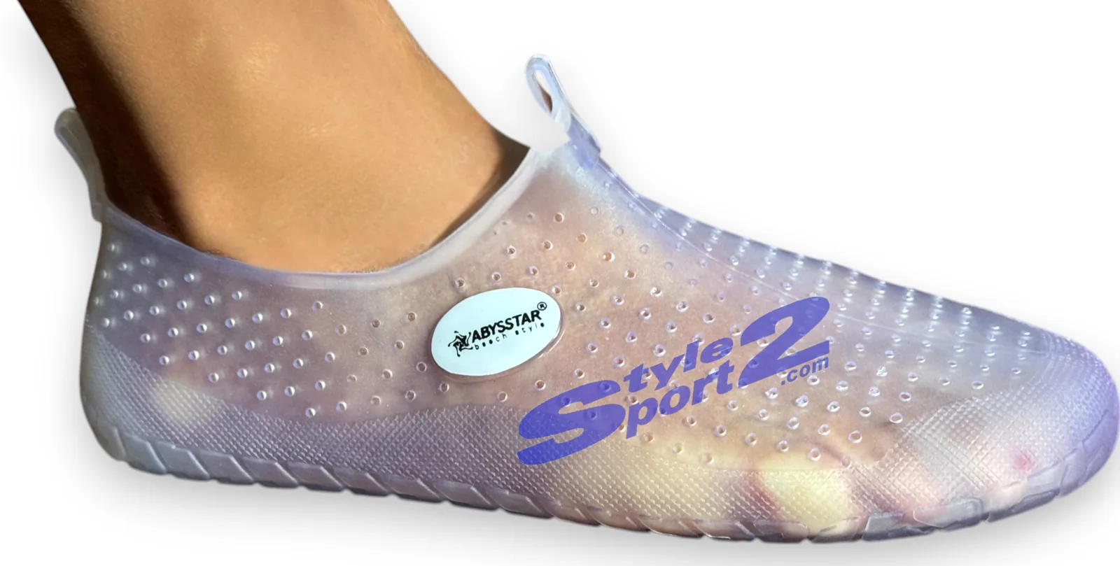 TROPICAL WEISSER KUNSTSTOFF-WASSERSCHUH GRÖSSE 37 ABYSSTAR