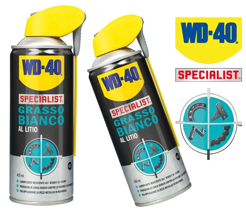 WD-40 SPECIALIST WEISSES LITHIUMFETT 400 ML.