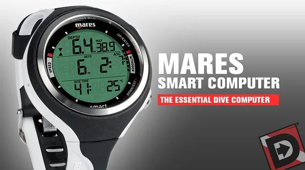 ΥΠΟΛΟΓΙΣΤΗΣ ΚΑΤΑΔΥΣΗΣ MARES SMART ARA ΛΕΥΚΟ ΜΑΥΡΟ